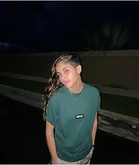 Obey Black Bar 2 Green T-Shirt