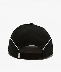Obey Bold Pigment Black Strapback Hat