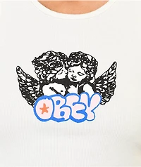 Obey Cherub Cheek Kiss Natural Tank Top