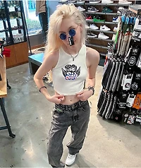 Obey Cherub Cheek Kiss Natural Tank Top