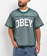 Obey Collegiate Green Jersey