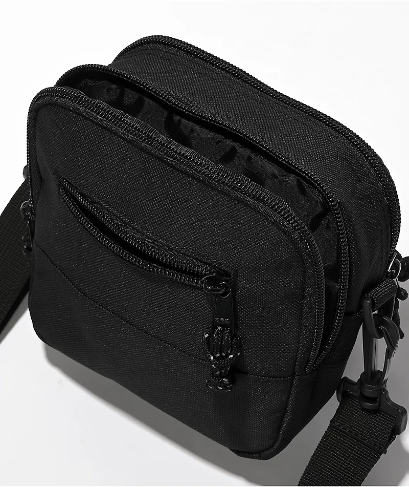 Obey Conditions Black Crossbody Bag