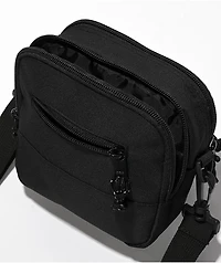 Obey Conditions Black Crossbody Bag