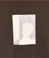 Obey Contemporary Face Brown T-Shirt