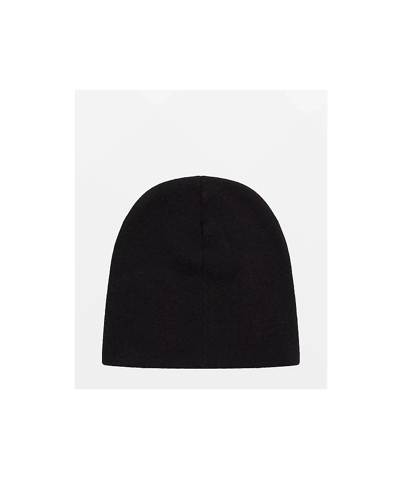 Obey Delta Logo Black Skully Beanie