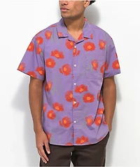 Obey Easy Relaxed Short Sleeve Button Up Shirt