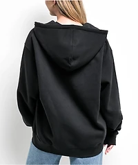 Obey Established Works Black Zip Hoodie
