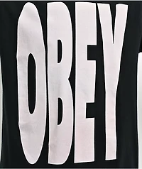 Obey Extended Black T-Shirt