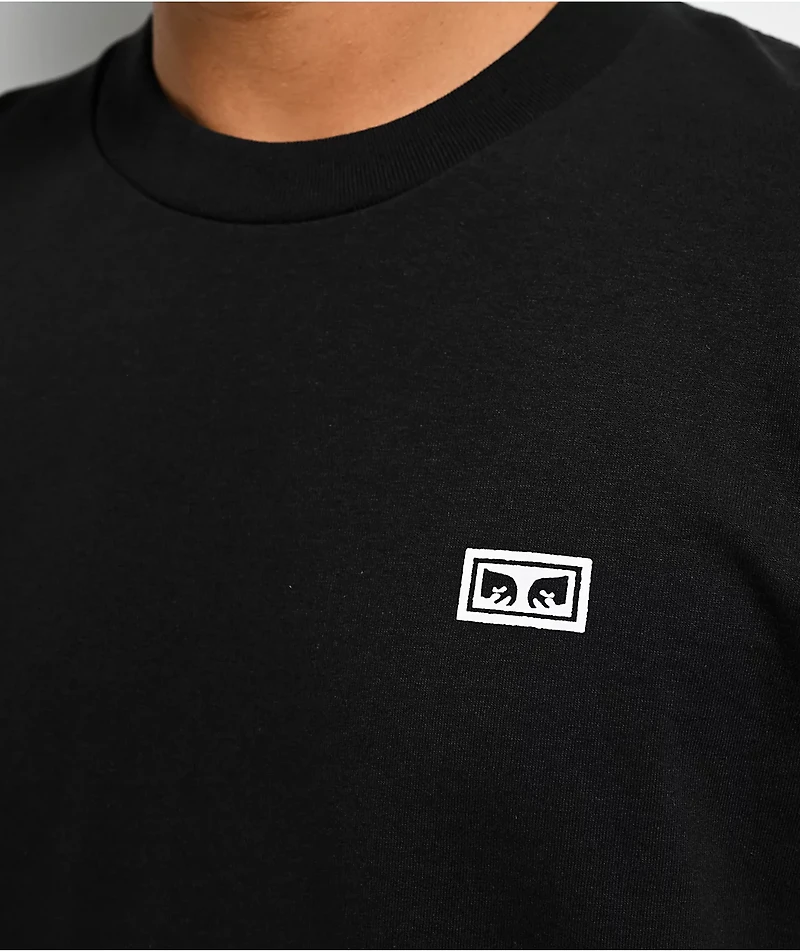 Obey Eyes III Black T-Shirt