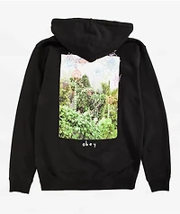 Obey Fairytale Forest Black Zip Hoodie
