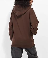 Obey Falling Angels Brown Hoodie
