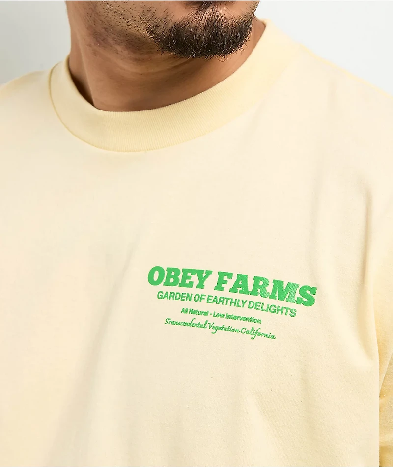 Obey Farms Natural T-Shirt