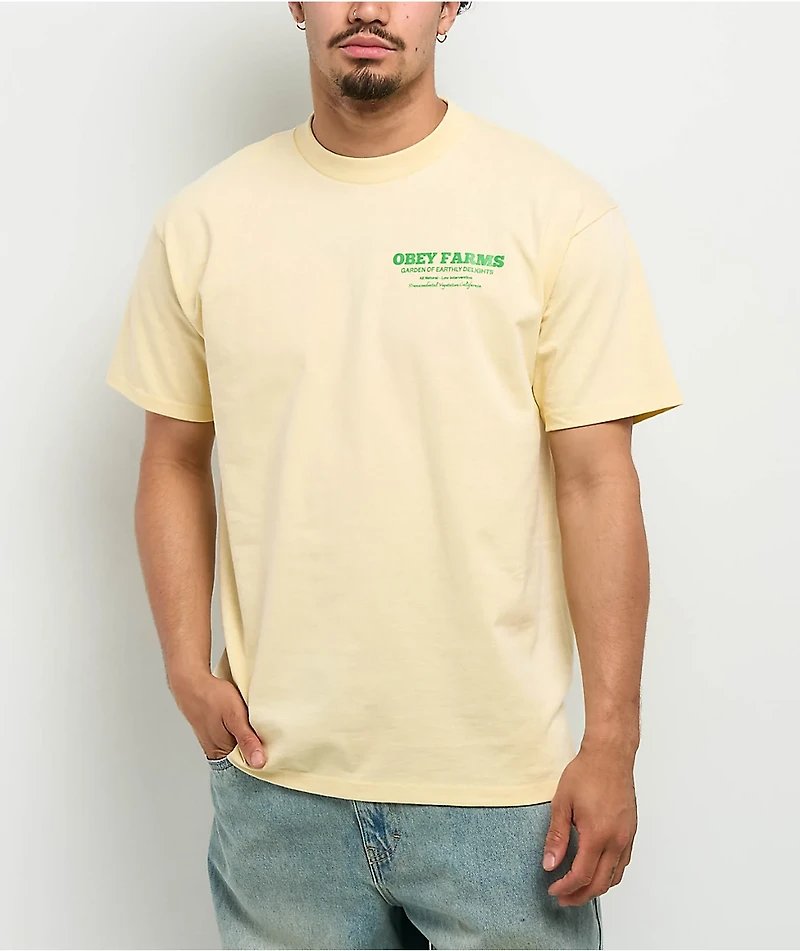 Obey Farms Natural T-Shirt