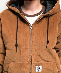 Obey Forever Bomber Brown Corduroy Jacket