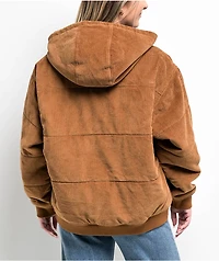 Obey Forever Bomber Brown Corduroy Jacket