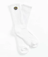 Obey Fruit White Crew Socks