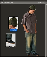 Obey Future Green Beanie