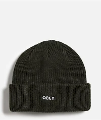 Obey Future Green Beanie