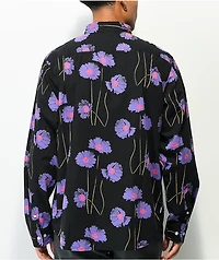 Obey Gather Black Long Sleeve Button Up Shirt