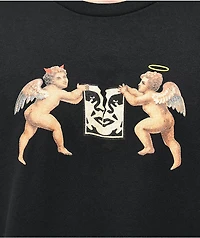 Obey Good Vs. Evil Black T-Shirt