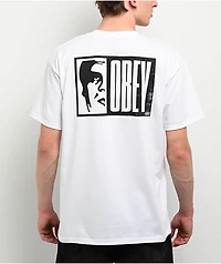 Obey Half Icon White T-Shirt
