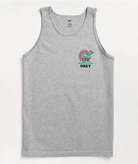 Obey Happy Land Heather Grey Tank Top