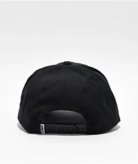 Obey Health Black Snapback Hat