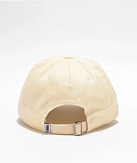 Obey Hearts Natural Strapback Hat