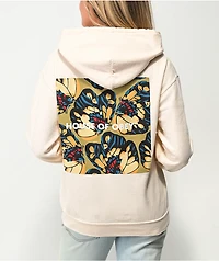 Obey House Of Butterfly Cream Hoodie