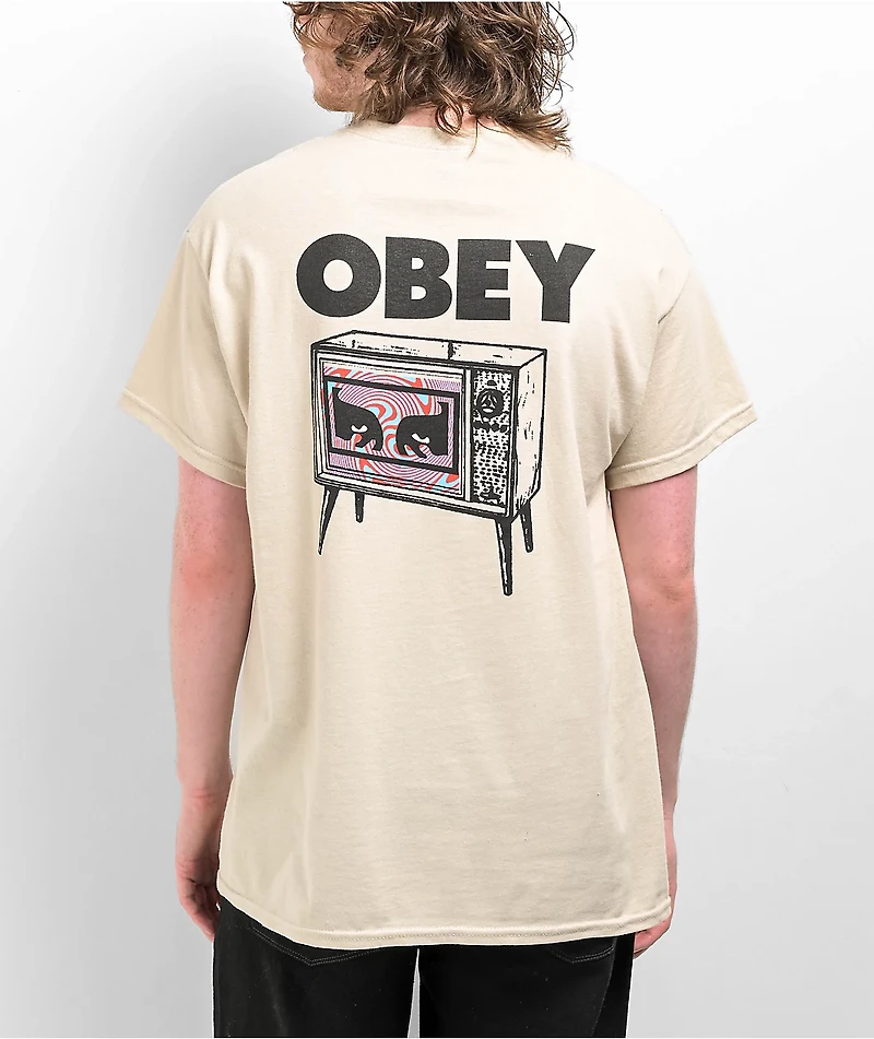 Obey Hypno Natural T-Shirt