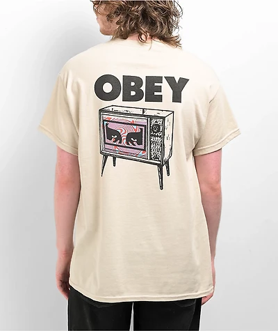 Obey Hypno Natural T-Shirt