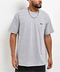 Obey I Will Heather Grey T-Shirt