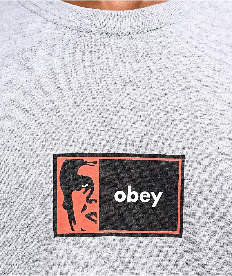 Obey Icon Bar Navy Blue T-Shirt