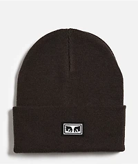 Obey Icon Eyes Dark Brown Beanie