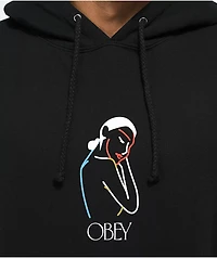 Obey Lady Black Hoodie