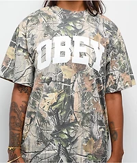Obey Leaf Collegiate Camo T-Shirt