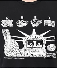 Obey Liberty Black T-Shirt