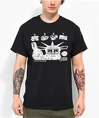 Obey Liberty Black T-Shirt