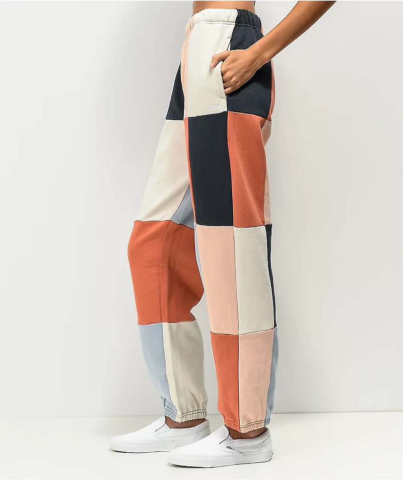 Obey Lockdown Colorblock Sweatpants