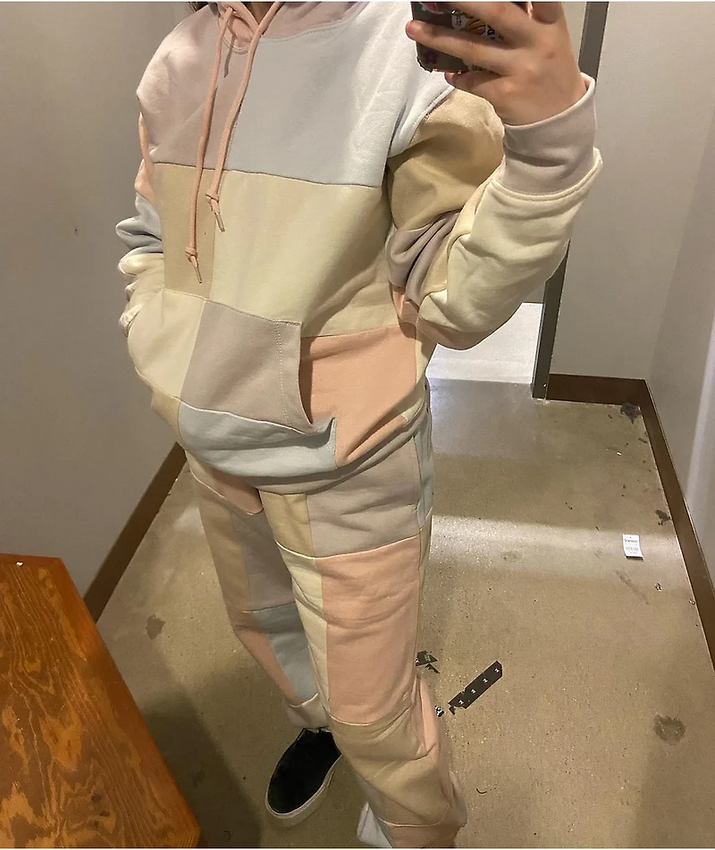 Obey Lockdown Pastel Colorblock Hoodie