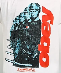 Obey Love Is Brutal White T-Shirt