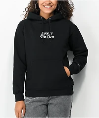 Obey Love Is Cure Black Hoodie