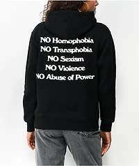Obey Love Is Cure Black Hoodie
