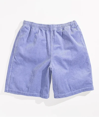 Obey Marion Relaxed Purple Corduroy Shorts