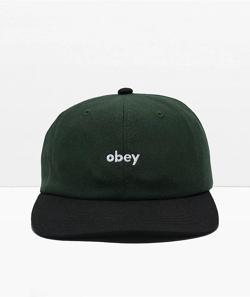 Obey Marshall Cedar 6-Panel Snapback Hat