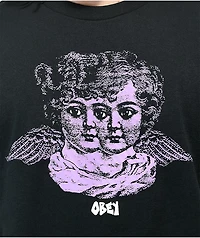 Obey Minds Eye Angel Black T-Shirt
