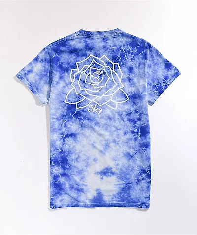Obey Mira Rosa Cobalt Tie Dye T-Shirt