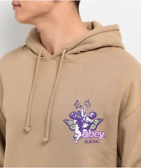 Obey Monarch Cherub Sandstone Hoodie