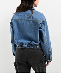 Obey Nessa Light Indigo Denim Jacket