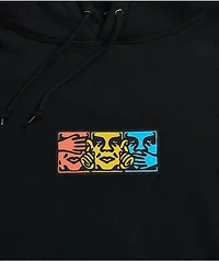 Obey No Evil Black Hoodie